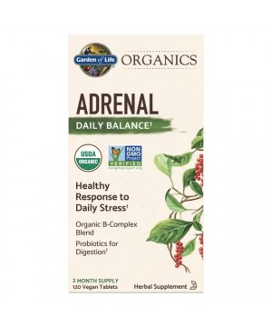 Adrenal Organics Daily Balance - 120 Tablets